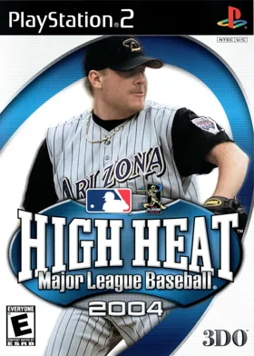 High Heat Major League Baseball 2004 box cover front